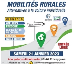 Samedi 21 Janvier 2023 – Journée “Mobilité Rurale” à Entraygues
