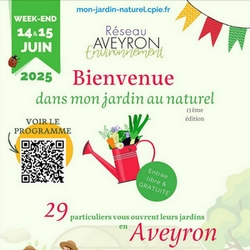 Les 14 et 15 juin 2025 – Bienvenue dans mon jardin au Naturel